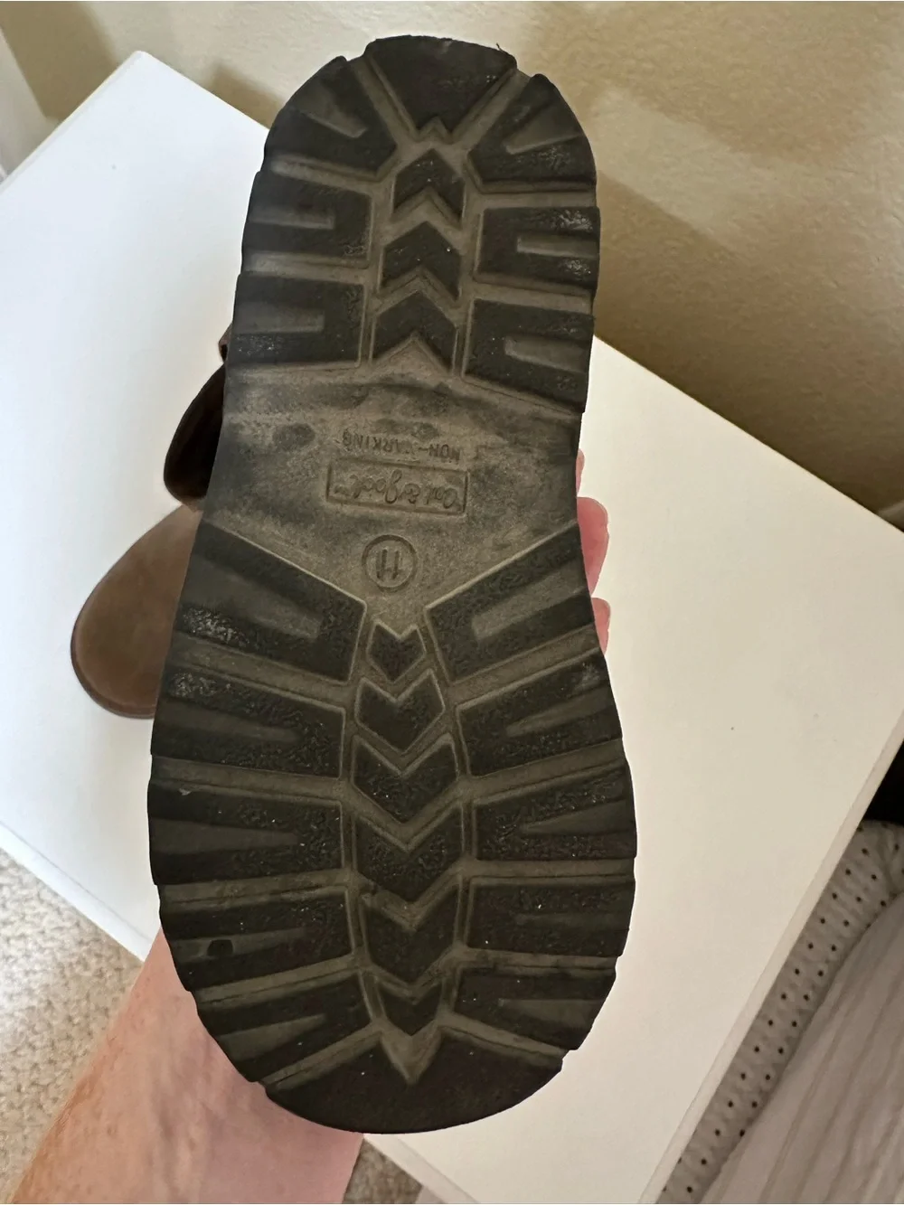 Worn Once | Kids Brown Pull-On Nubuck Boots